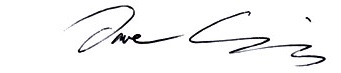 Dave Cummings Signature